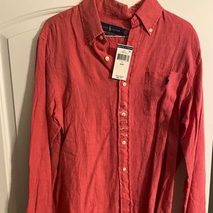 NWT Men’s Polo by Ralph Lauren Classic Button-down